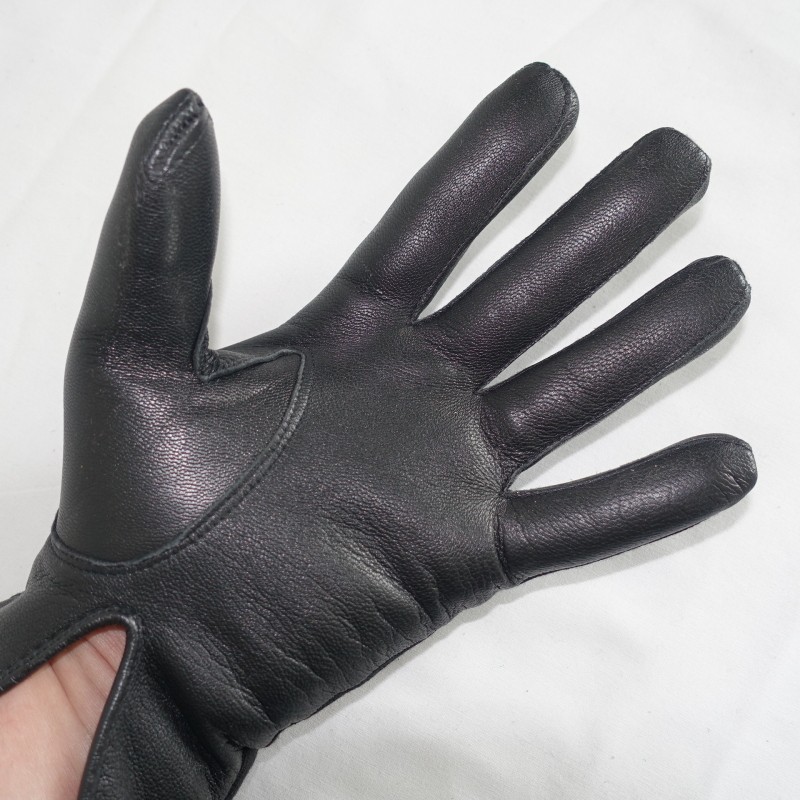 paire de gants coqués en cuir tissus taille M ( 8 )