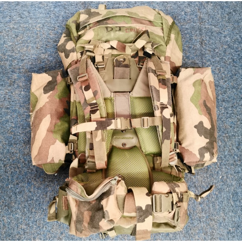 Sac à Dos Militaire TAP, Camouflé, Pour La Course Et La Marche, Fabrication Française