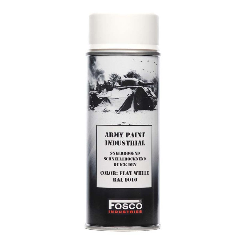 peinture militaire blanc mat