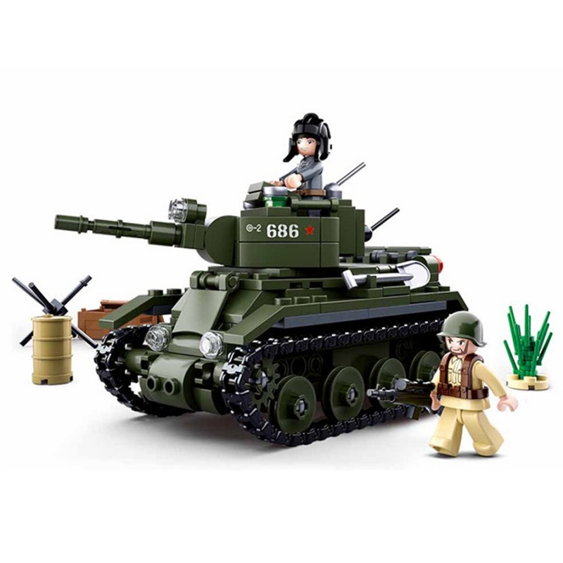 Char militaire lego