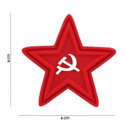 Patch 3d étoile rouge CCCP