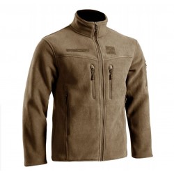 Blouson polaire beige