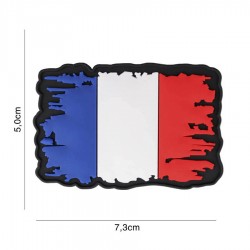 Patch drapeau français vintage