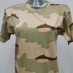 Tee shirt militaire désert