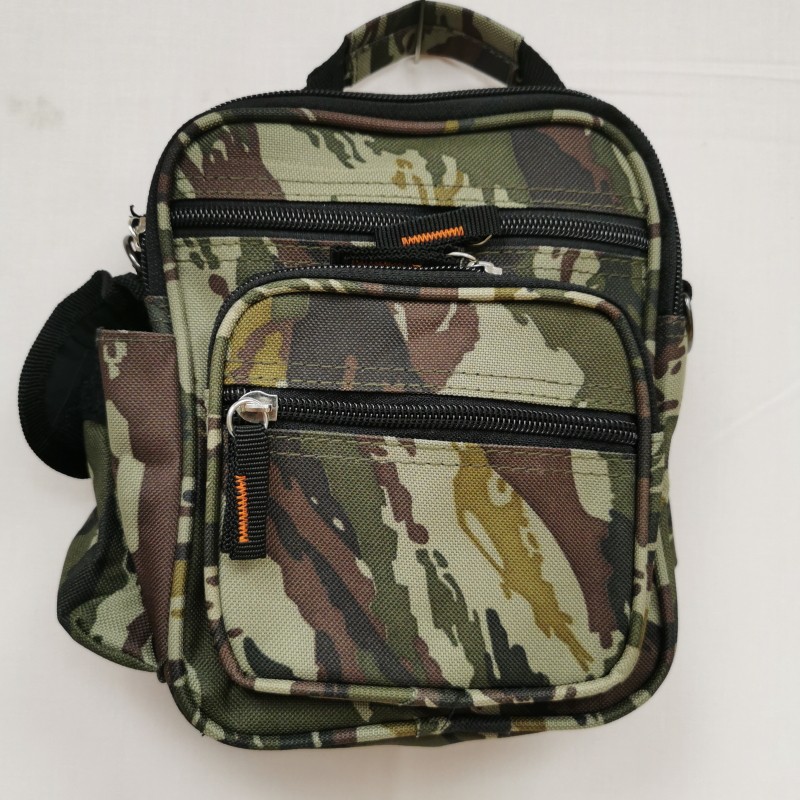 Sac Banane De Pêche Abu Garcia Hip Sac Large, 2 Poches, Bandoulière, Choix Camouflage Ou Bleu Marine