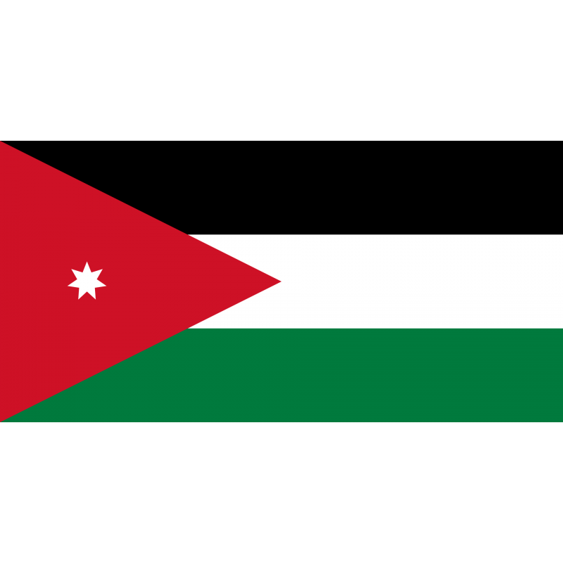 Drapeau Jordanien