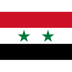 Drapeau de la Syrie