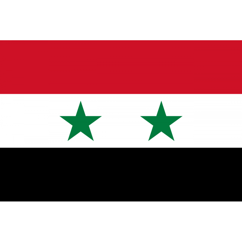 Drapeau de la Syrie