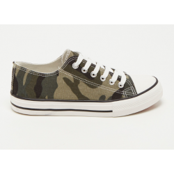 Chaussure camouflage type converse