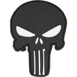 Patch punisher noir