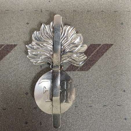 INSIGNE DE CASQUE ADRIAN MOD 1915 / INFANTERIE COLONIALE