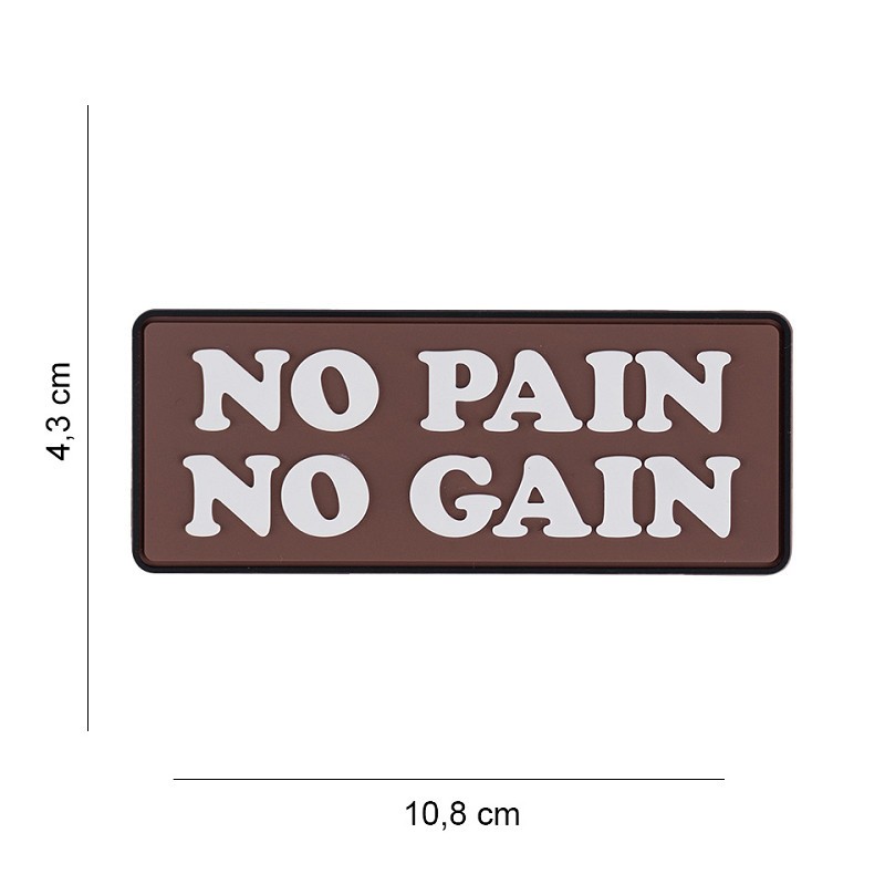 Patch no pain no gain Patch no pain no gain