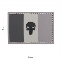 Patch drapeau français punisher