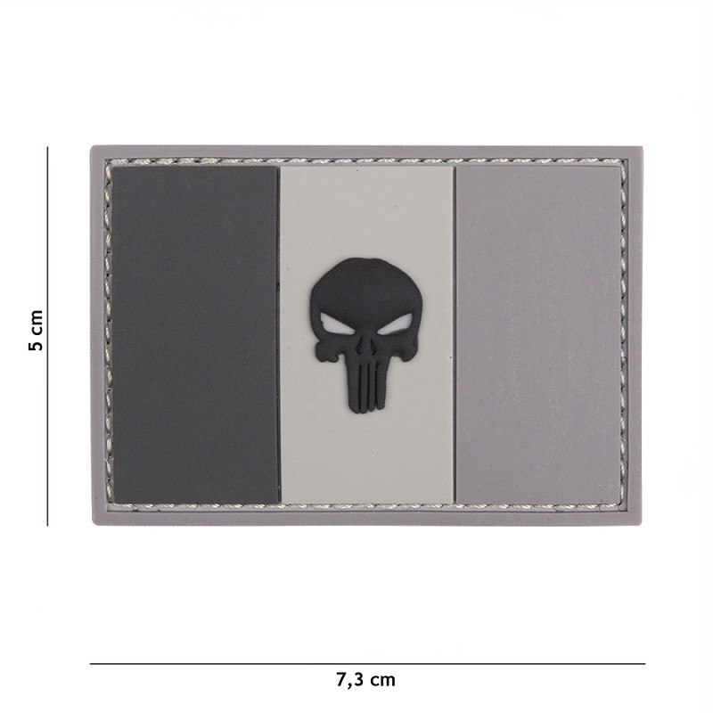 Patch drapeau français punisher Patch drapeau français punisher