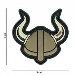 Patch 3d casque viking