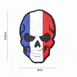 Patch 3d skull français...