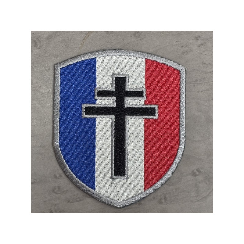 Patch français croix de lorraine