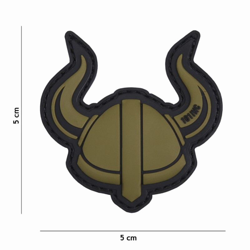 Patch casque viking