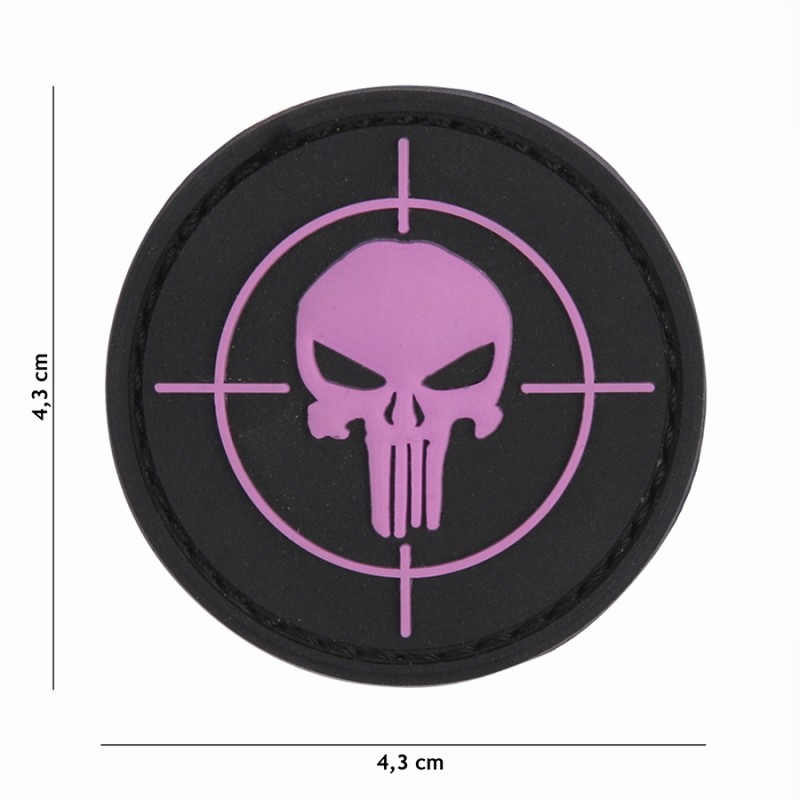 Patch 3d cible punisher