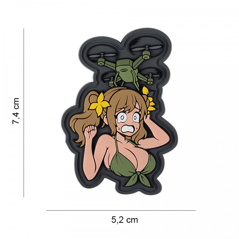 Patch girl drone
