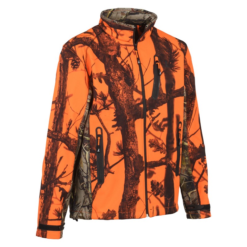 veste de chasse fluo