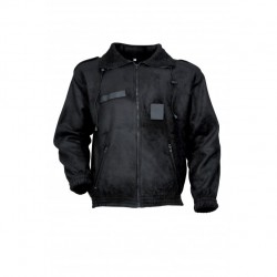 Blouson polaire militaire noir
