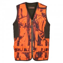 Gilet de chasse fluo