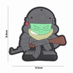 Patch 3d frog soldat