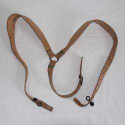 Brelage cuir armée française
