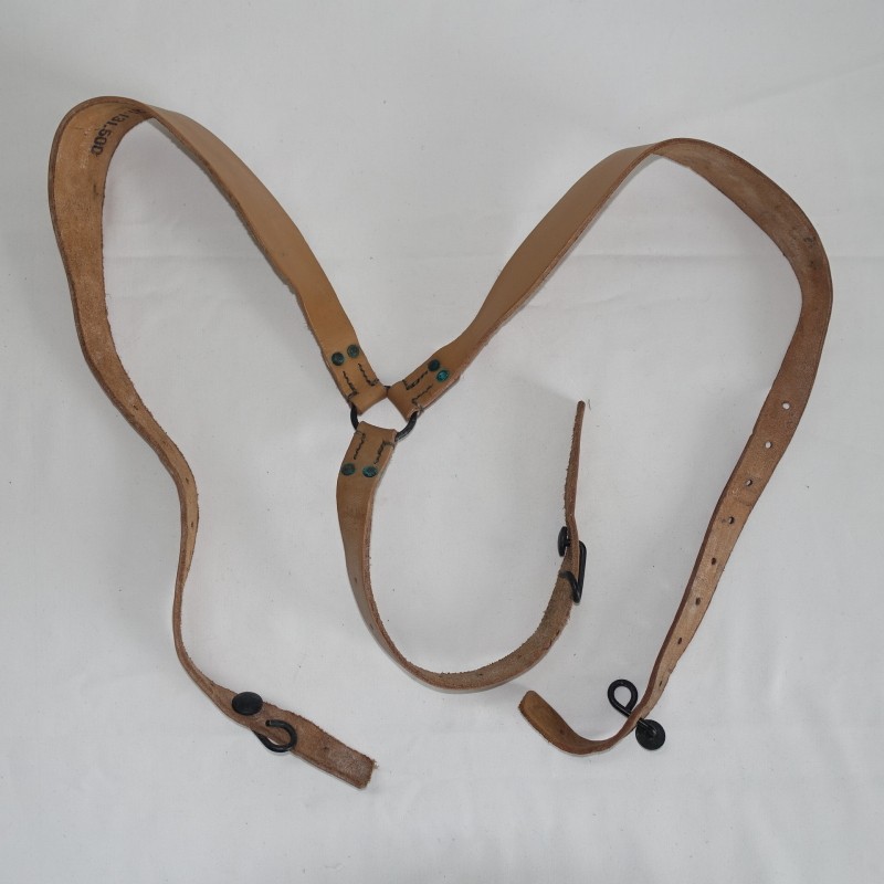 Brelage cuir armée française
